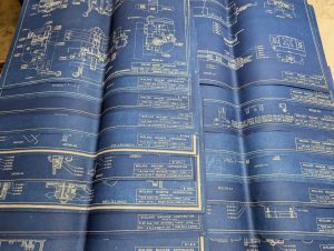 Midland Machine Tool #4 & 5 Turret Lathe Drawings Blue Prints Diagrams Lot
