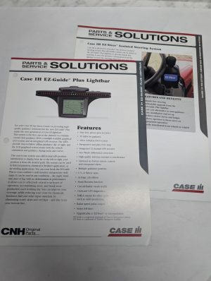 Case Ih Ez Guide Plus Lightbar Steer Assisted System Sales Literature