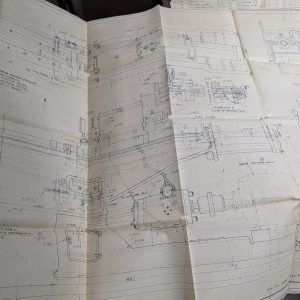 Lapointe Machine Tool 3L Hydraulic West Pump Blueprint Drawing Part List Diagram