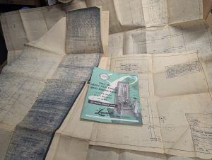 Lapointe Machine Tool Surface Broaching Machine 5 T.54 Diagrams Drawings Prints