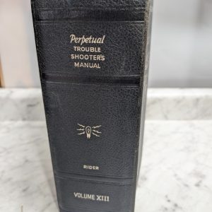 John F Rider - Perpetual Radio Trouble Shooters Manual - Volume Xiii 13