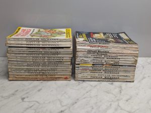 Vintage Popular Mechanics Magazine Lot 1948–1968 Mid Century Diy Cars Space