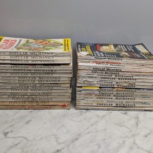 Vintage Popular Mechanics Magazine Lot 1948–1968 Mid Century Diy Cars Space