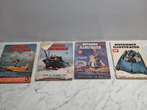 Vintage Mechanix Illustrated Magazine Lot Of 4 1940S Issues Aircraft Auto