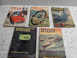 Popular Science Magazine Lot 1946 1947 1948 Wwii Aircraft Science Covers