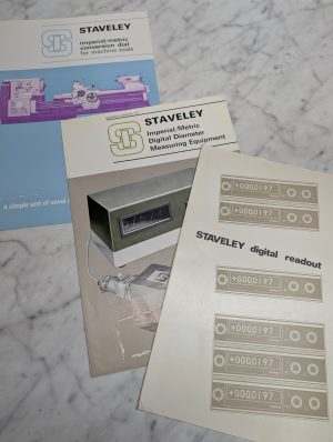 Savely Digital Readout Dial Measurment Sales Brochure Literature Information