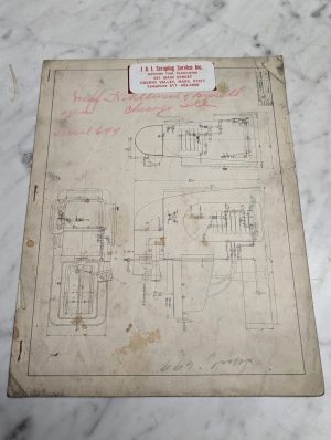 Cross Gears Machine Company #36 Tooth Rounder Prints Drawings Information