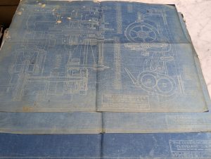 Lees Bradner Machine Tool Drawings Diagrams Blue Prints Information Lot