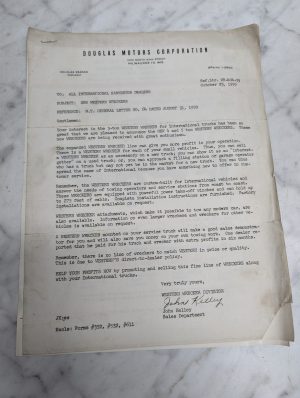 International Harvester Ih Motors Trucks Douglas Western Wreckers Towing Ad