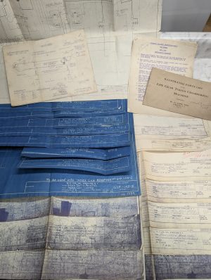 W. C. Lipe Gear Tooth Chamfering Machine Information Drawings Prints Diagrams