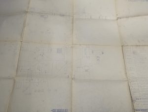 Wales Strippit Side Linkage Assembly 10-A Drawing Blue Print Diagram Information