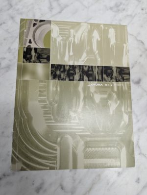 Okuma Mc-V Series Machine Tool Centers Sales Brochure Literature Pages