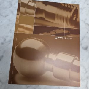 Okuma E Series Machine Tool Centers Sales Brochure Literature Pages