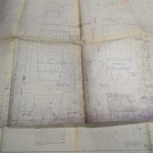 Waterbury Farrel Foundry Machine Tool #6 Pillar Press Drawings Blue Prints