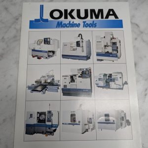 Okuma Machine Tools Machining Center Sales Information Literature Brochure