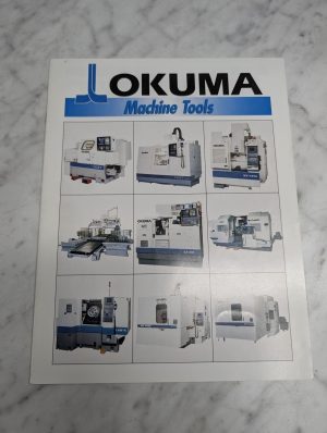 Okuma Machine Tools Machining Center Sales Information Literature Brochure