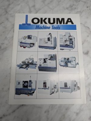 Okuma Machine Tools Machining Center Sales Information Catalog Brochure