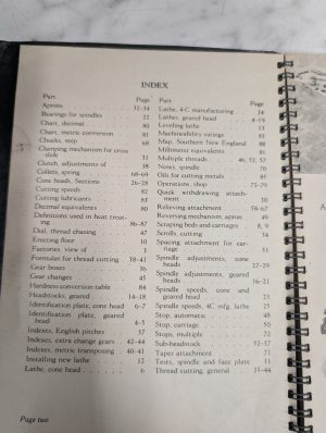 Hendy Cone & Geared Head Lathes Owner Operators Manual Service Information