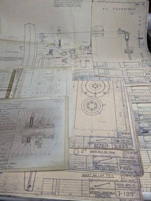 Covel Machine Tool #20 Surface Grinder Prints Diagrams Information Drawings Lot