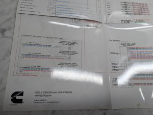 Cummins Diesel Engine Wiring Diagram Isc8.3 Cm2250 Isl9 Electrical Schematic '12