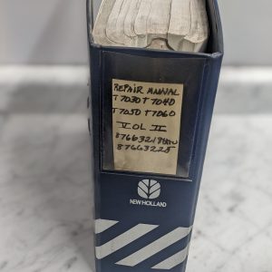 New Holland Series Tractors Service Repair Manual T7030 T7040 T7050 T7060 2007