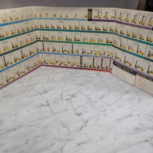 Hyster Fork Lift Truck Sales Brochure Tri Fold Model Line Up 2000 Literature