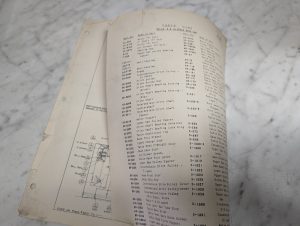 Ms-18 5 & 10 Speed Band Saw Illustrated Parts List Reference Information Drawing