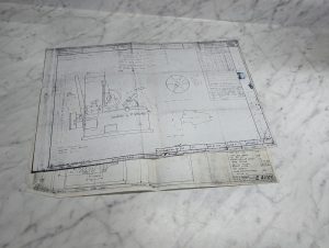 Gould & Eberhardt 36B Gear Cutter Machine Worm Gear Hobber Prints Drawing