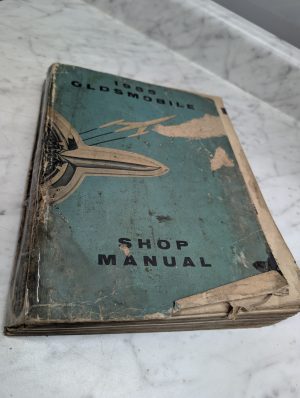 1955 Oldsmobile Shop Manual Service Repair Maintenance Overhaul Book