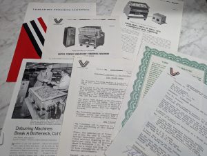 Vibrodyne Vibratory Finishing Machines Sales Brochure Information Sheets