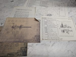 Covel Mfg Machine Tool #10 Instructions Prints Drawing Information Diagrams