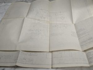 Porter Cable Machine Tool Hydraulic Lathe Drawing Diagram Blue Print Information