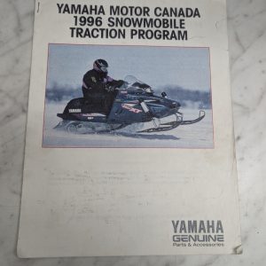 Yamaha Motor Canada 1996 Snowmobile Traction Program Sales Literature