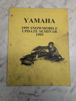 Yamaha 1995 Snowmobile Update Seminar Dealership Sales Information Manual