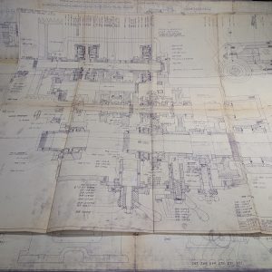 Lehmann Machine Tool Hydratrol Lathe Drawings Blue Prints Diagrams Information