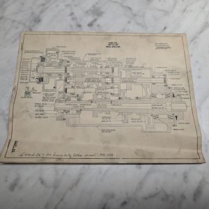 Le Blond 36” Lathe Engineering Drawings Diagrams Prints Information Packet