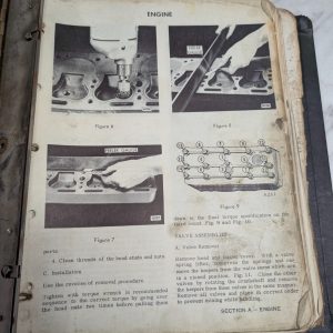 Incomplete! Hyster Service Manual Repair Spacesaver S30B S30C Forklift Shop Book