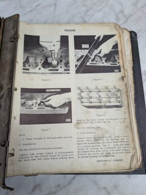 Incomplete! Hyster Service Manual Repair Spacesaver S30B S30C Forklift Shop Book