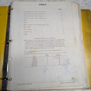 International Harvester Ih 1980 1981 Product Price List Dealer Manual Catalog Pl