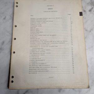 Incomplete! ~ Hyster Ke Karry Krane Service Repair Overhaul Manual