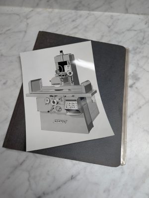 Norton Machine Tool Vintage Engineering B&W Photos Steampunk Industrial Design