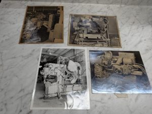 Heald Machine Tool Vintage Engineering B&W Photos Steampunk Industrial Design