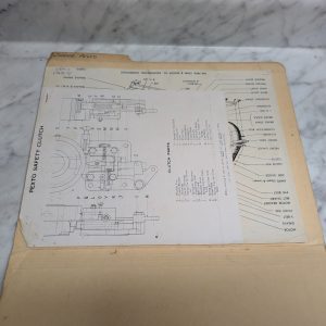 Pexto Machine Tool Under Driven Shear Diagram Drawings Prints Information Pages