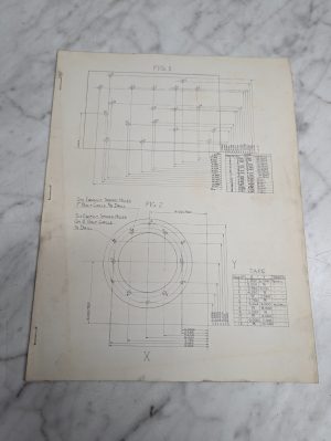 Arter Jigmatic Tape Preparation Information Pages Diagram Drawing Information