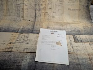 Yoder Ac-1 Cutoff Machine Tool Drawing Diagrams Blue Prints Information Lot