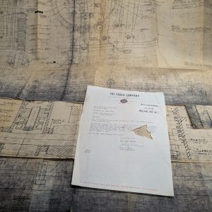 Yoder Ac-1 Cutoff Machine Tool Drawing Diagrams Blue Prints Information Lot