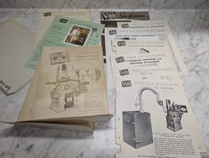 Cleveland Machine Tool Visual Grind Attachments Sales Information Literature