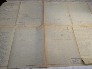 Continental C-12 Machine Tool Electrical Assembly Drawing Diagram Blue Print