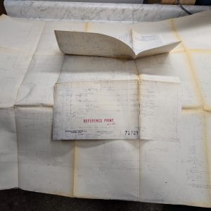 Baker Brothers 2 Way Horiz Machine Tool Drawing Diagram Blue Print Engineering