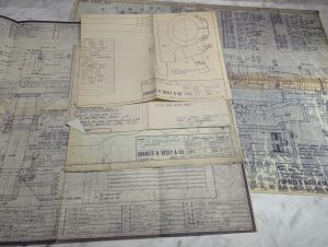 Charles Besly 372 Grinder Machine Tool Drawings Diagrams Engineering Blue Prints